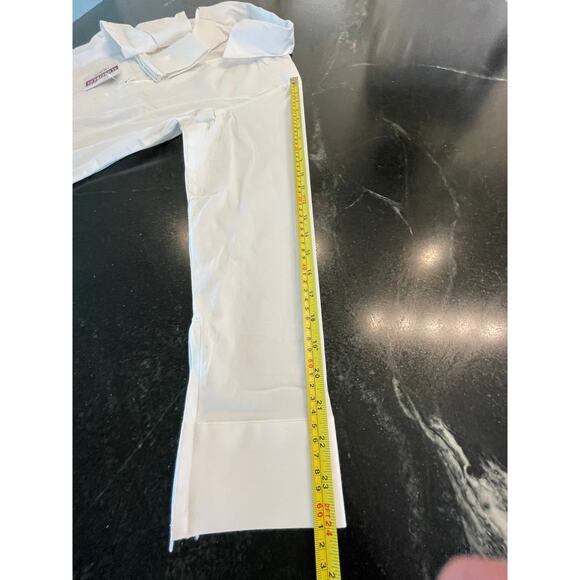 NWT Schneiders Cowgirl Royalty zip front long sleeve white show shirt L - Picture 5 of 10